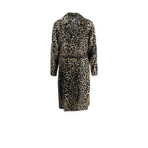 Dries Van Noten Double-Breasted Leopard Coat